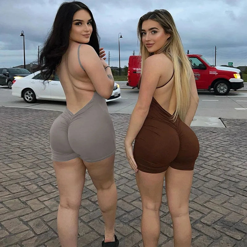 Macacão feminino sem mangas bodycon básico clube férias macacão roupas de outono itens de atacado para negócios