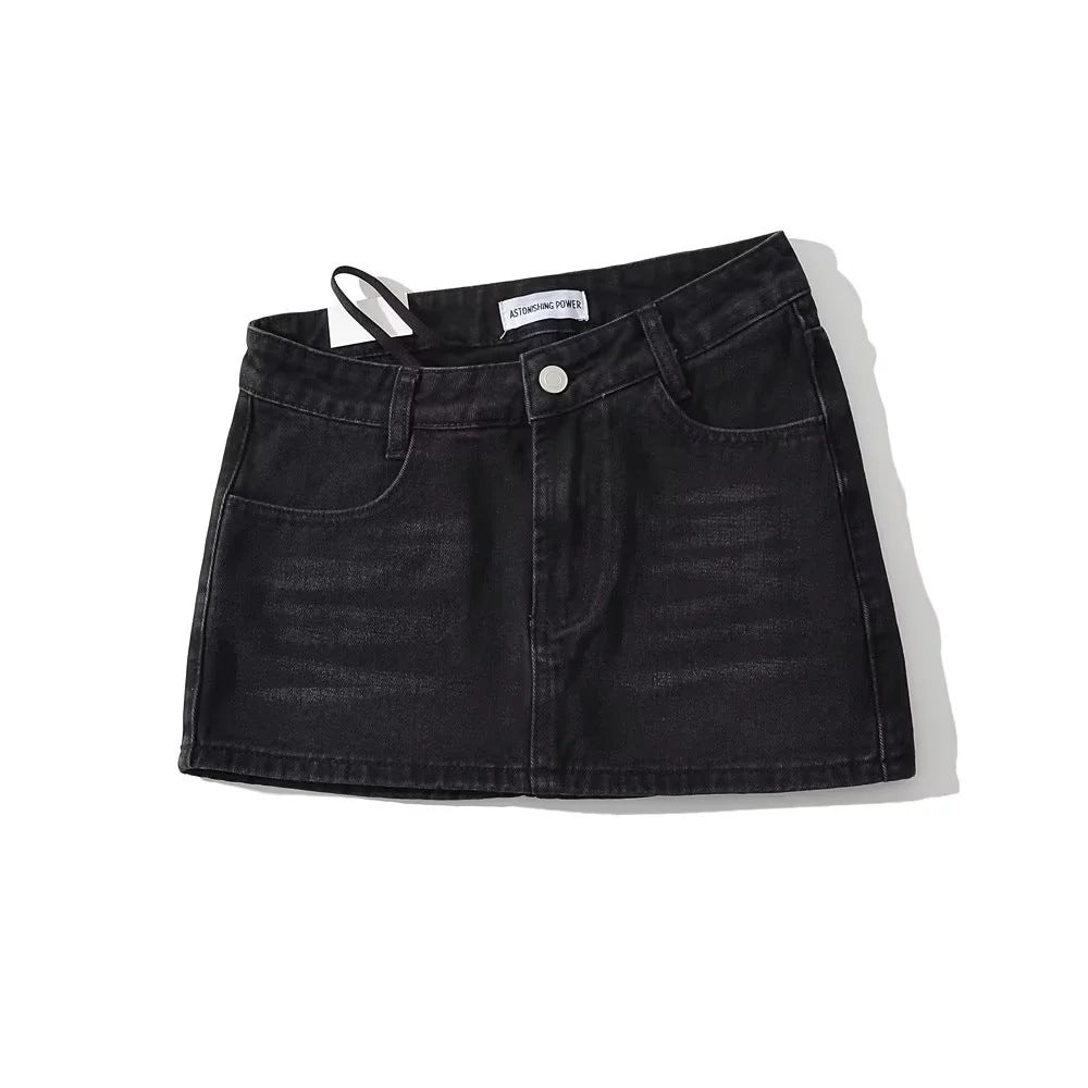 Irregular Fashion Denim Skirt For Women