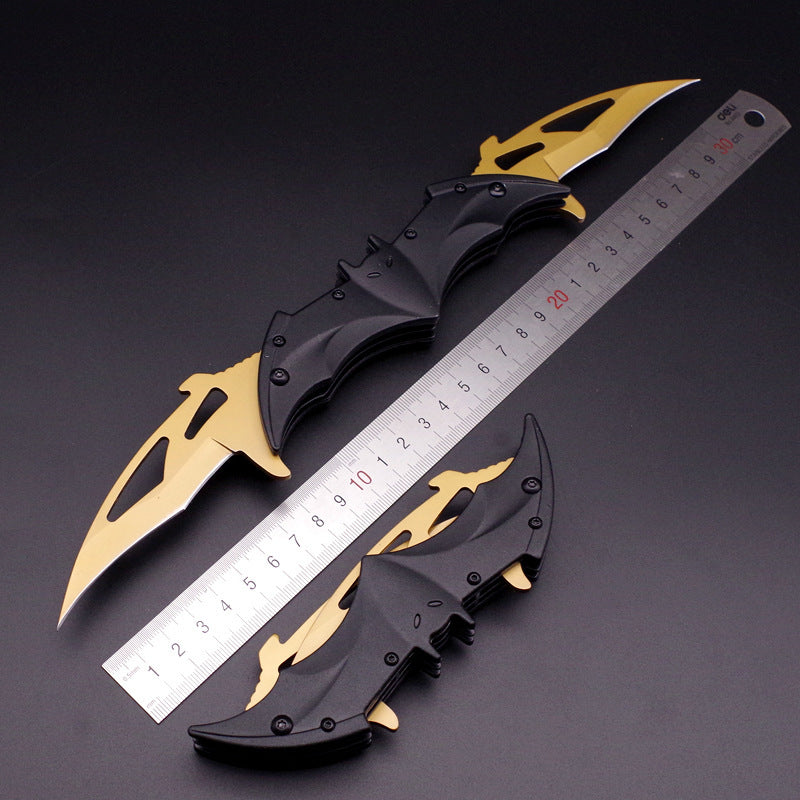 Folding Knife Camping Portable Stainless Steel High Hardness