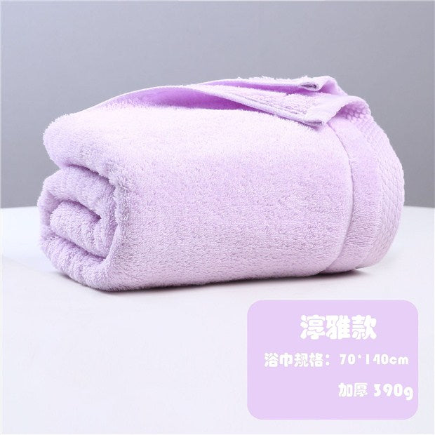 Cotton High Quality Thick Soft Bath Towel for Adults