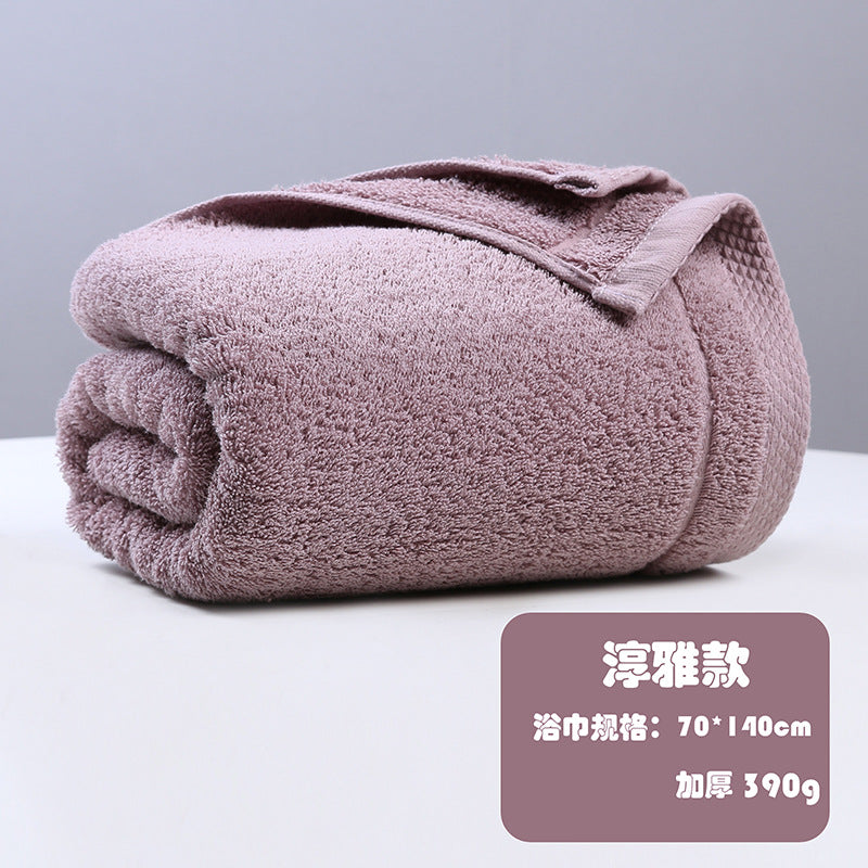 Cotton High Quality Thick Soft Bath Towel for Adults