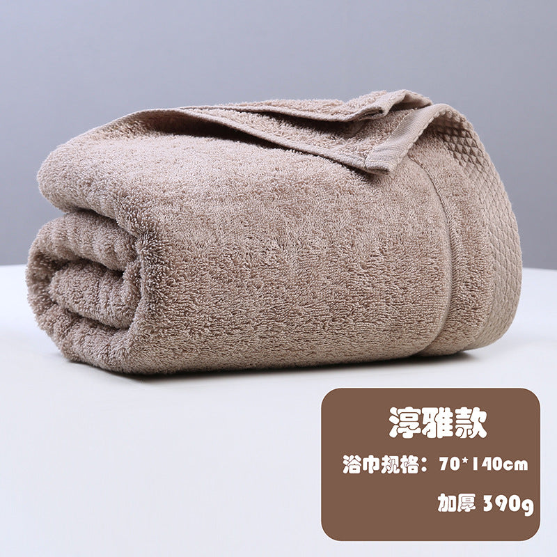 Cotton High Quality Thick Soft Bath Towel for Adults