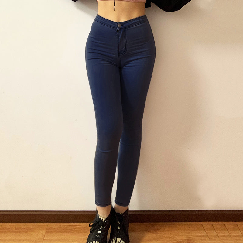 INS Internet Celebrity Fashion Peach Hip Pants Fitness Yoga Pants Women Outwear High Waist Hip Lift Spring/Summer Skinny Hip Raise Denim