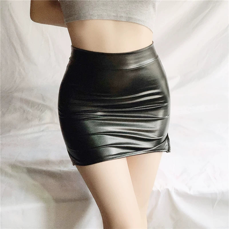 Night Line Safety-Free Pants Easy Exposure Ultra-Thin Miniskirt Nightclub Bodycon Dress Non-Lined Tight Sexy Skirt