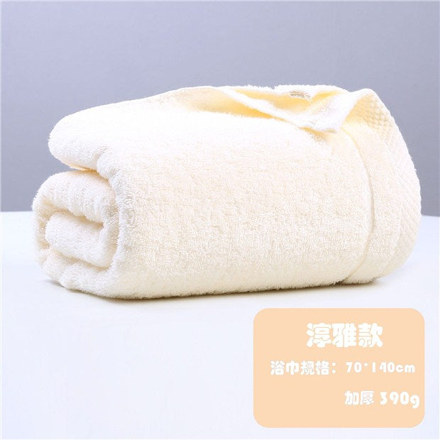 Cotton High Quality Thick Soft Bath Towel for Adults