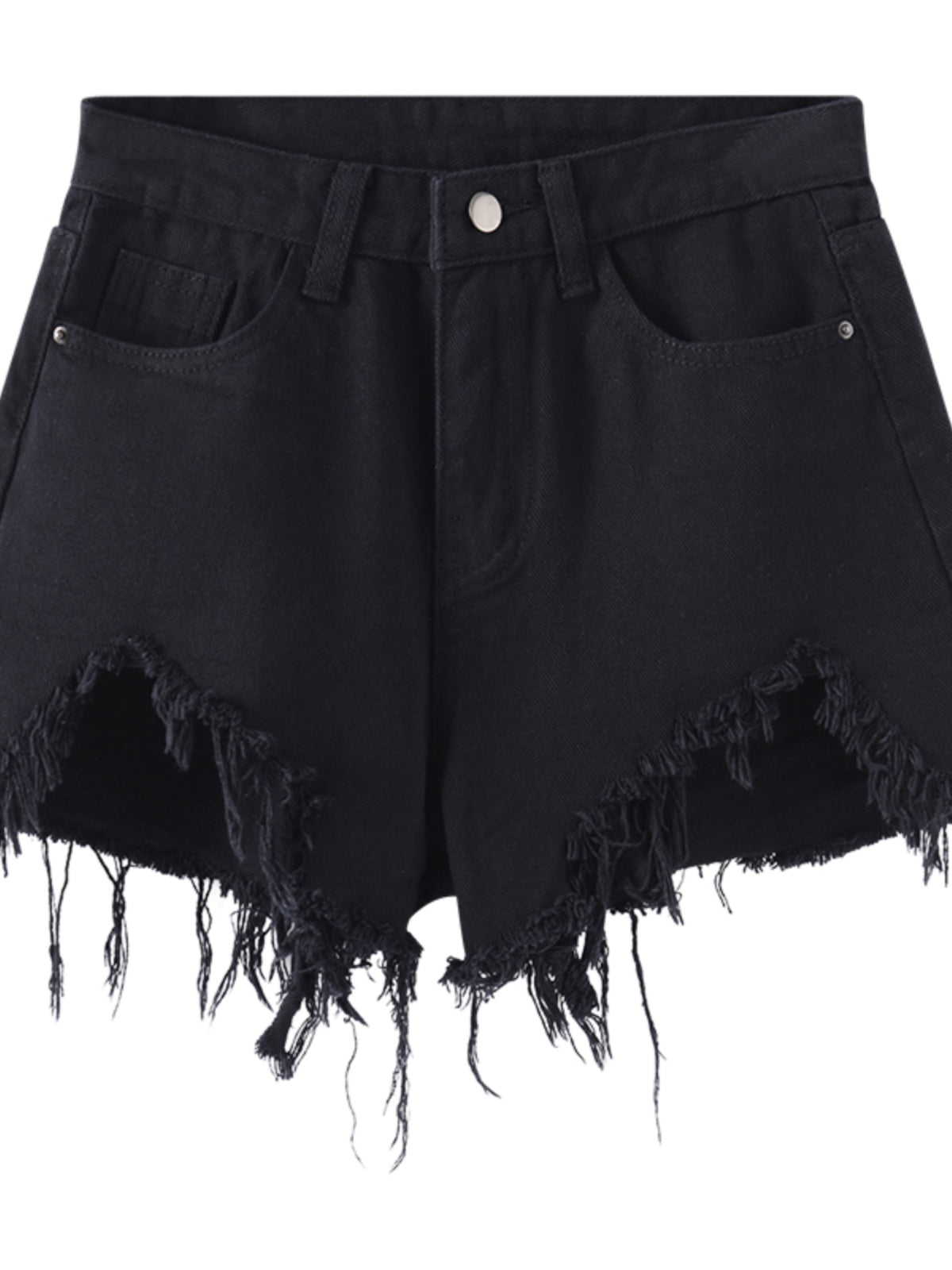 Autumn 2024 New Arrival Plus Size Plus Size Ladies White High-Waist Denim Shorts Female Student All-Matching Wide Leg A- line Hot Pants Ins Tide