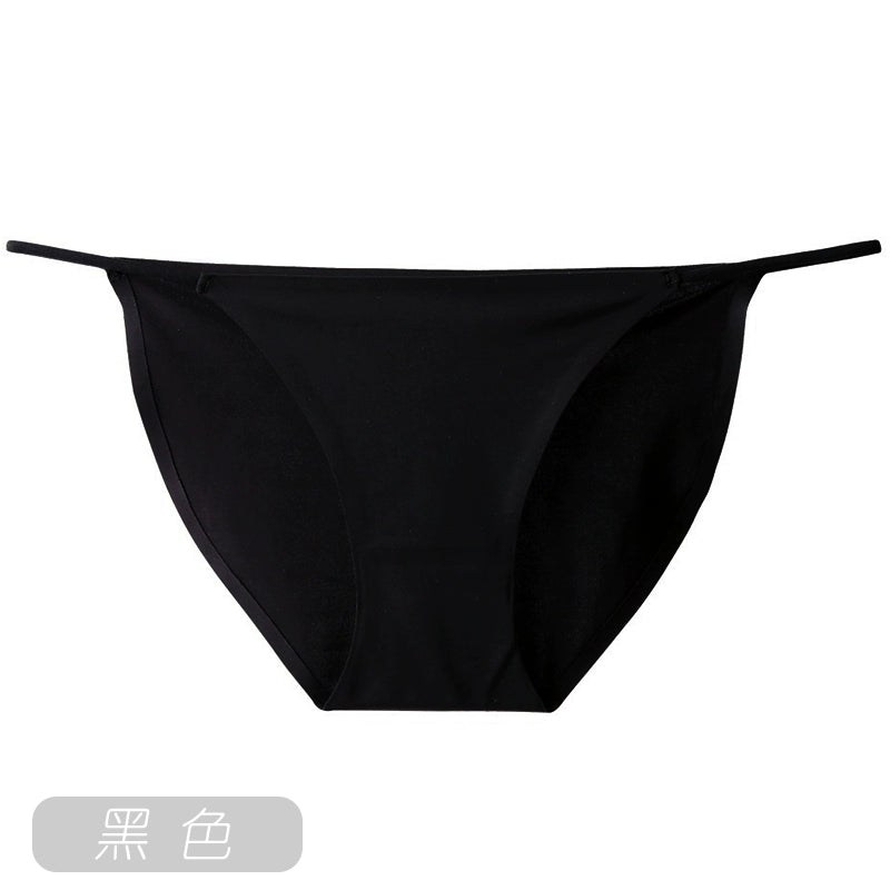 Thin Belt Milk Silk Low Waist Seamless Bikini Underwear