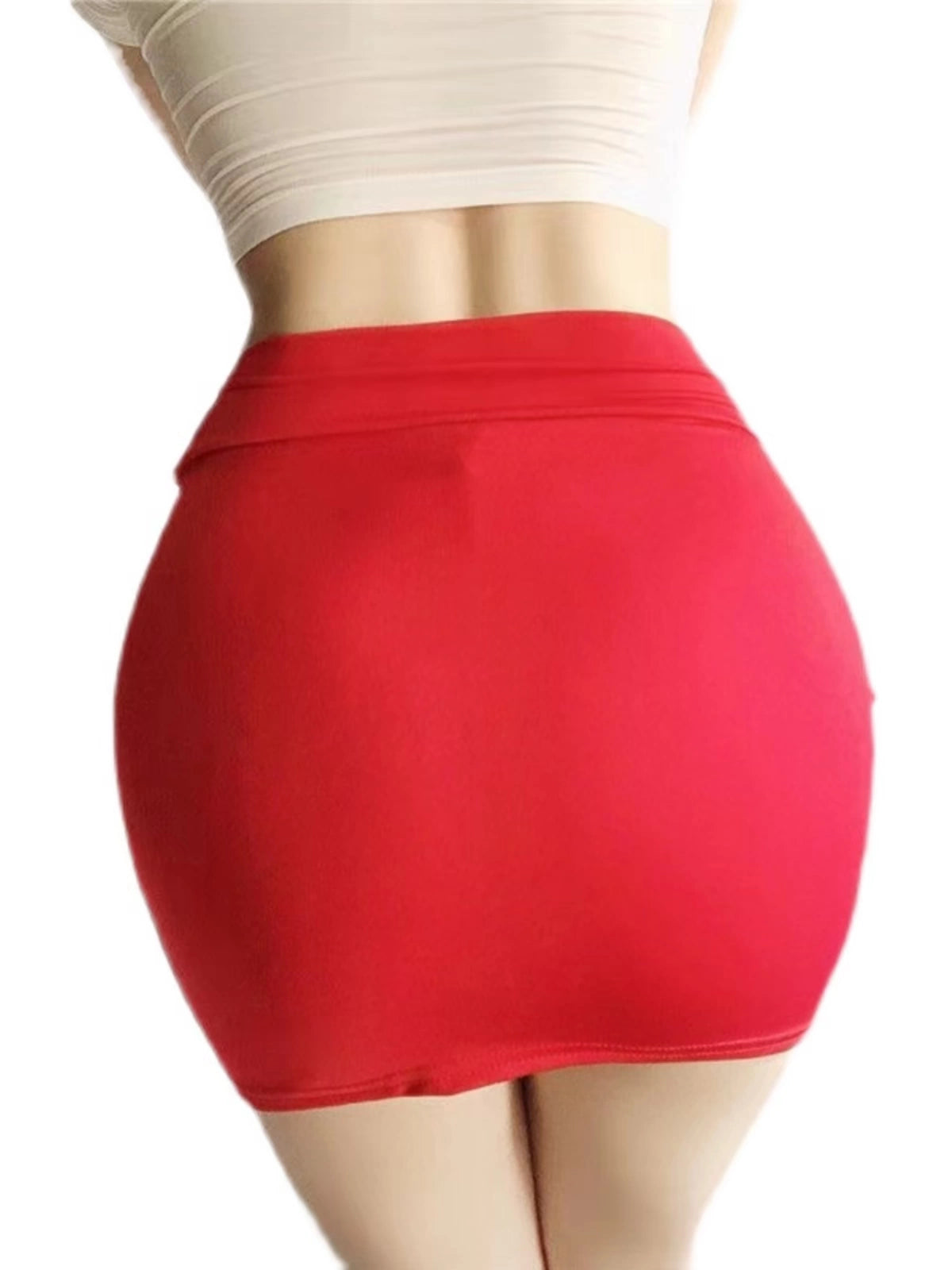 Night Line Safety-Free Pants Easy Exposure Ultra-Thin Miniskirt Nightclub Bodycon Dress Non-Lined Tight Sexy Skirt