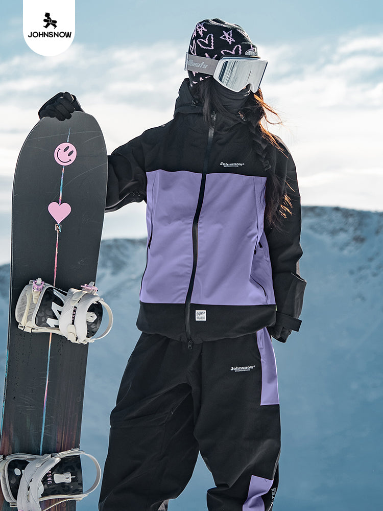 John Snow Veneer Ski Suit Women's Man Pair Board Couple Loose Waterproof Windproof New Arrival Ski Pants