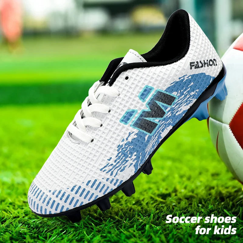 Soccer Shoes Kids Football Boots Kids Outdoor Training Professional Match Cleats Teenagers Sports Sneakers