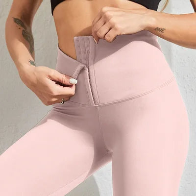 Sports Seamless Leggins Postpartum High Waist Shapewear Corset Leggings Women Push Up Running Workout Gym Fitness Yoga Pants