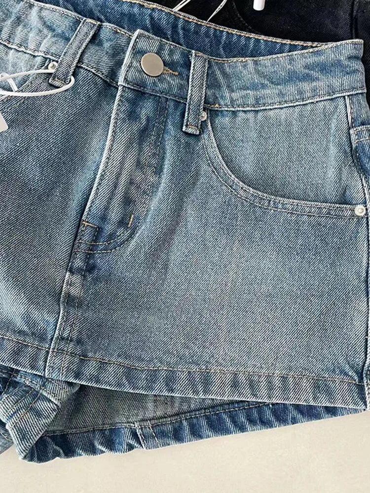 High Quality Denim Skirt New Design Women's Vintage Classical Bottoms Spring Summer Cozy A-Line Skirt 2000s Aesthetic Clubwear