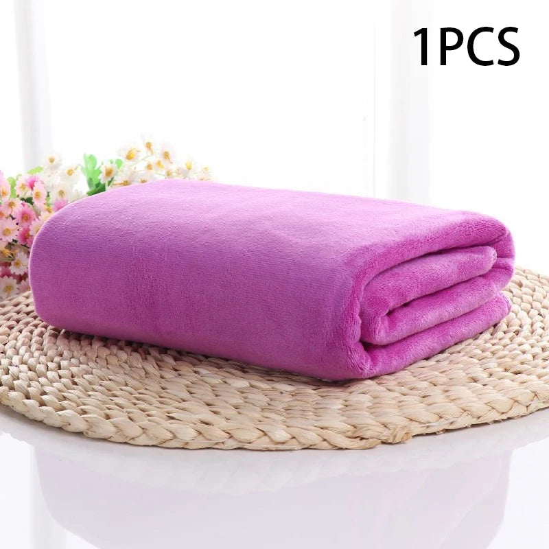 180x200cm super large Microfiber bathtowel soft high absorption quick-drying sports towel travel nofading multi-functional towel