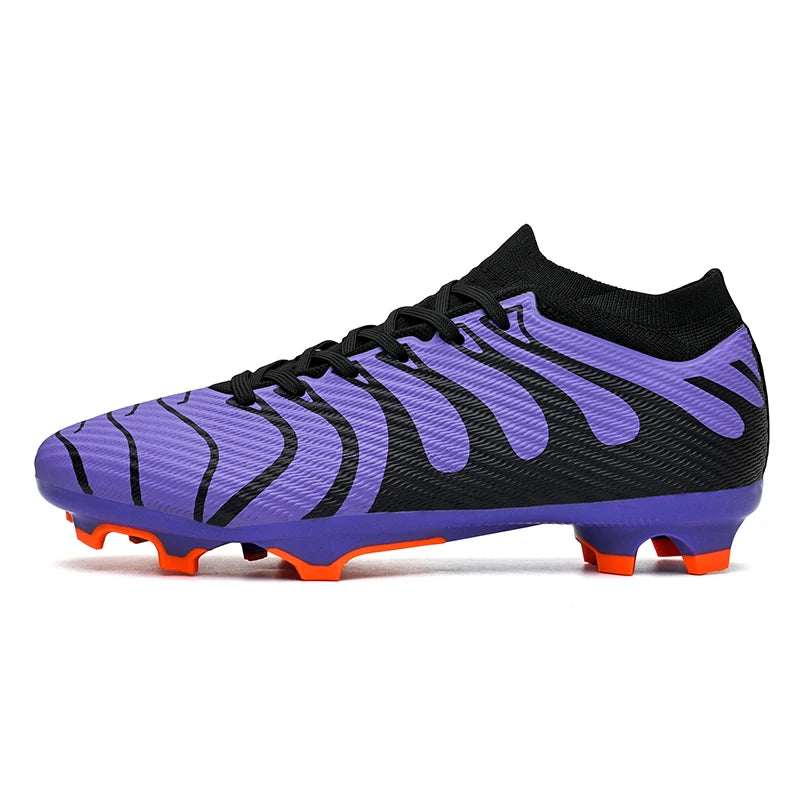 Men's Football Shoes Long Nails Low Top Outdoor Training Fast Soccer Tennis Field Training Teen Football Boots for Kids