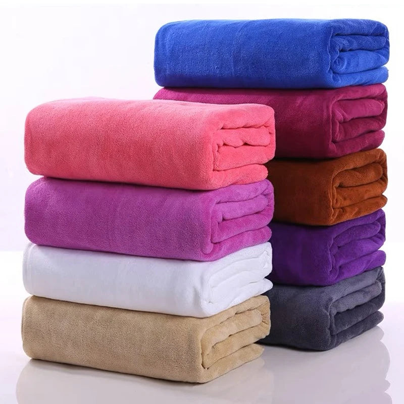 180x200cm super large Microfiber bathtowel soft high absorption quick-drying sports towel travel nofading multi-functional towel