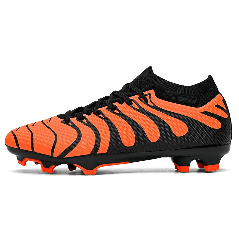 Men's Football Shoes Long Nails Low Top Outdoor Training Fast Soccer Tennis Field Training Teen Football Boots for Kids