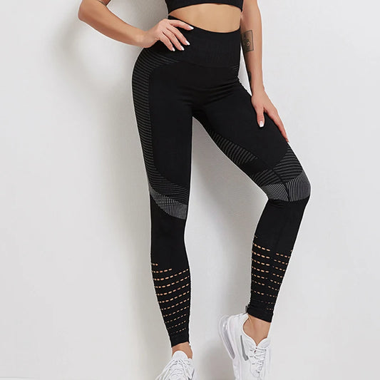 Seamless Yoga Pants High Waist Gym Leggings Women Sport Suit Flexible Fitness Female Tummy Control Running Workout Tights