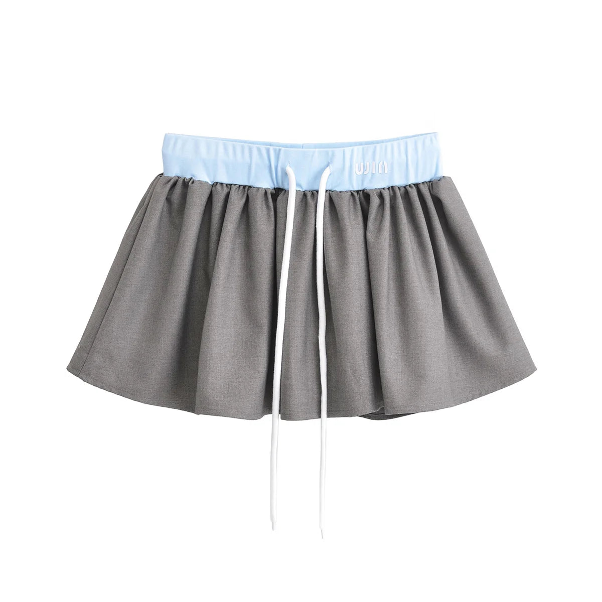 Harajuku mini skirts y2k clothes skirts 2024 Summer skirt for woman patchwork elastic waist drawstring tennis skirt with shorts