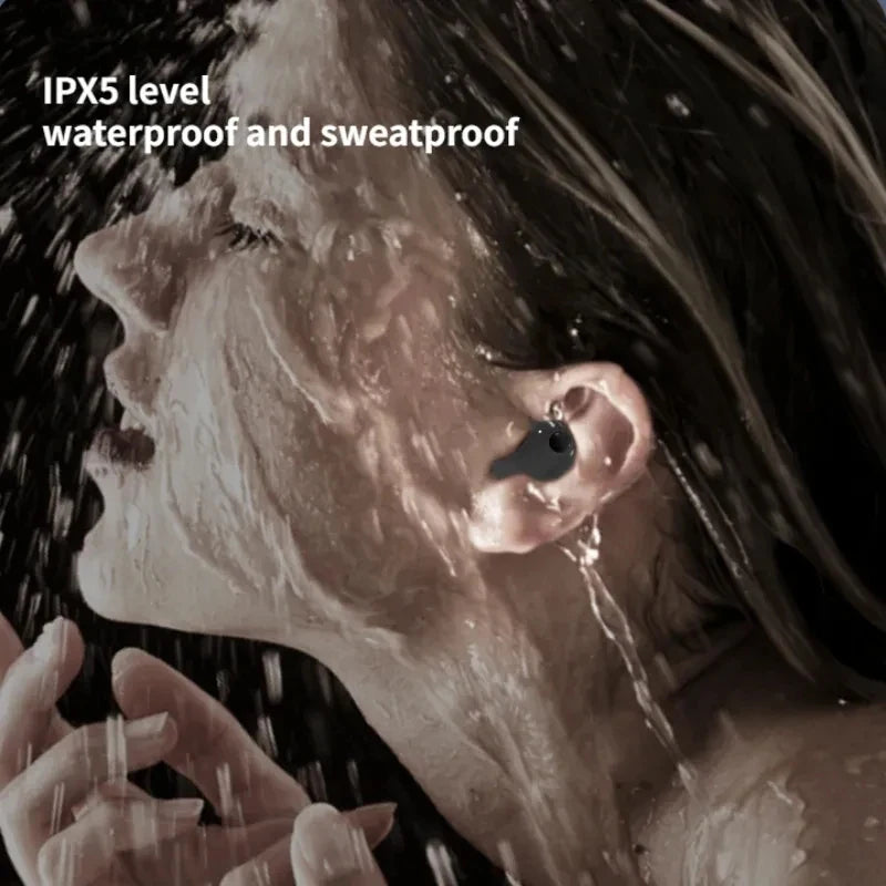 Sleep Invisible Stereo Headset IPX5 Waterproof Wireless Bluetooth Earphone Earbuds with Mic for Phone Bluetooth 5.3 Headphones