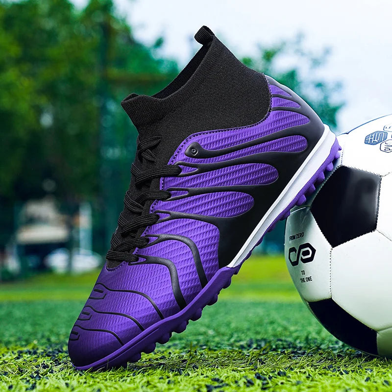 Men Soccer Shoes Society Football Shoes Studded Indoor Sports Cleats Sneaker Professional Training Top Quality Football Boots