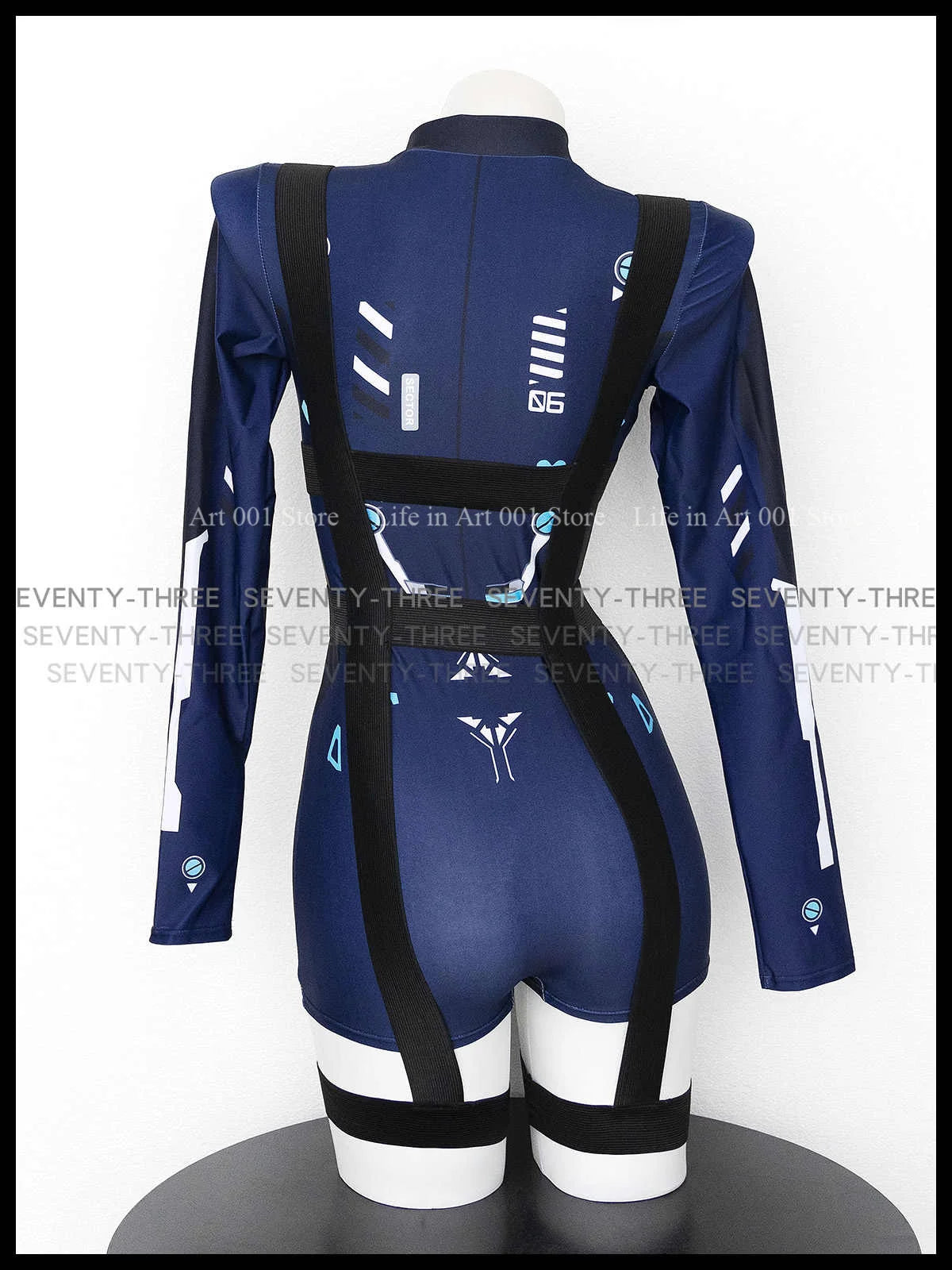 Japanese Anime Sukumizu Sexy Cyber Machinery Secret Agent Spy Game Cosplay Costume Jumpsuit Swimwear Sport Bodysuit Lingeries