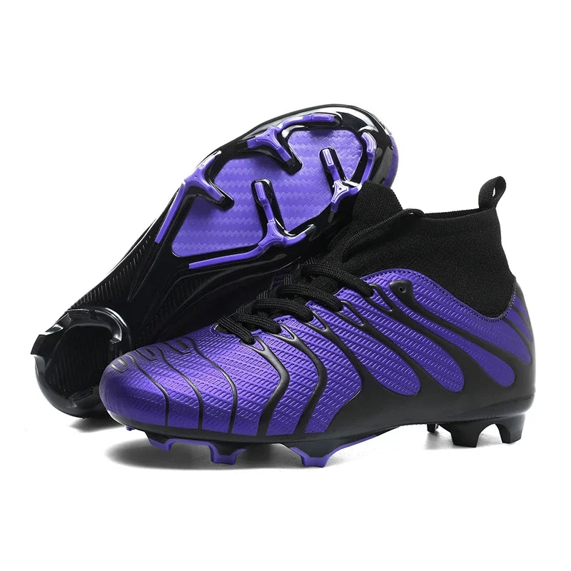 Men Soccer Shoes Society Football Shoes Studded Indoor Sports Cleats Sneaker Professional Training Top Quality Football Boots