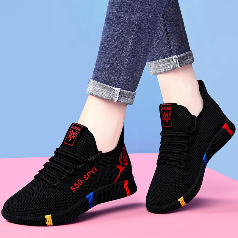 Tenis Feminino 2023 Women Tennis Shoes for Outdoor Sneakers Woman Athletic Breathable Sport Shoes Basket Femme Zapatillas Mujer