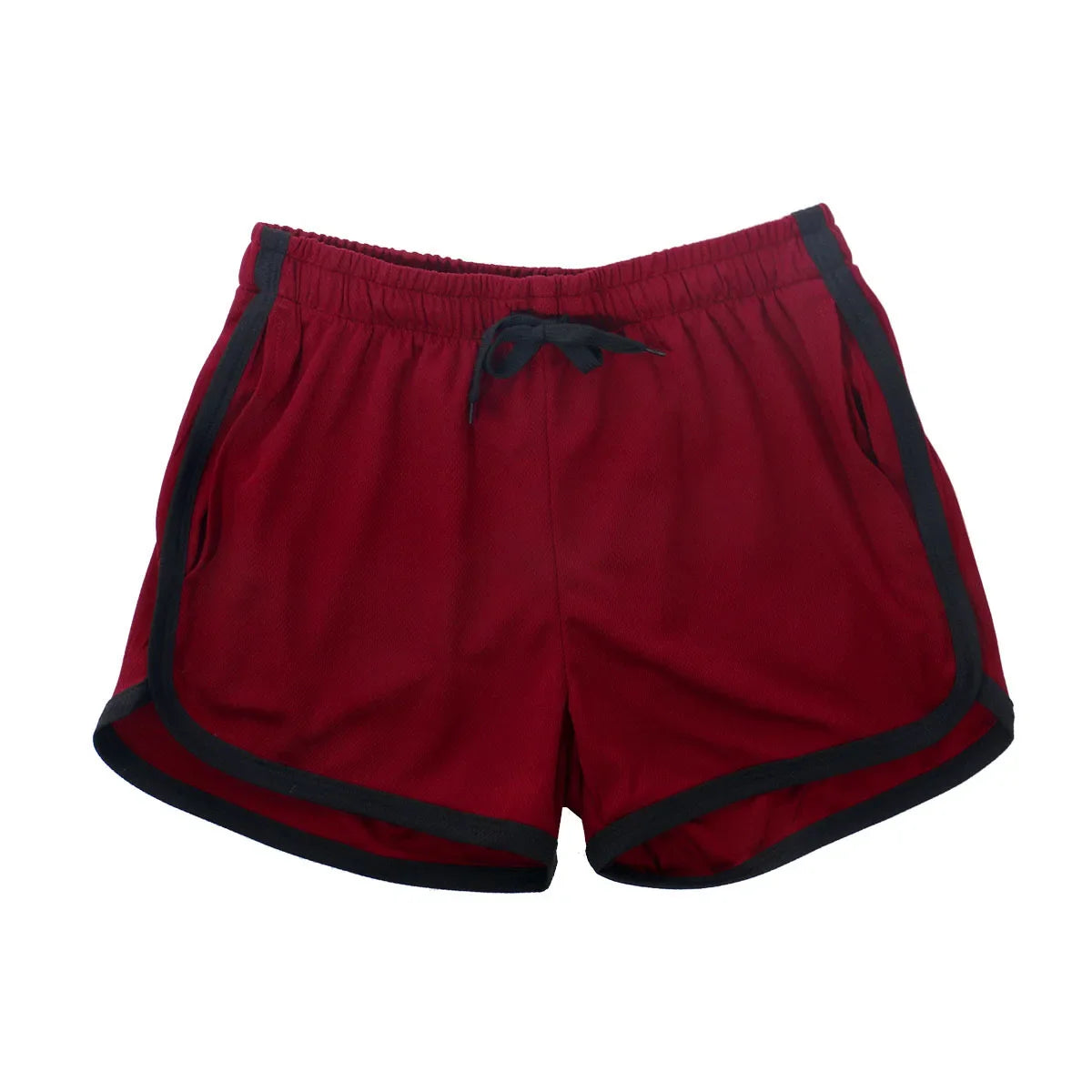 New Men's 2024 Casual Elastic Drawstring Mesh Shorts Quick Dry Shorts Beachwear Workout Gym Sports Running Short Fitness