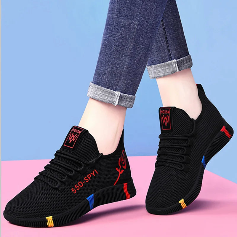 Tenis Feminino 2023 Women Tennis Shoes for Outdoor Sneakers Woman Athletic Breathable Sport Shoes Basket Femme Zapatillas Mujer