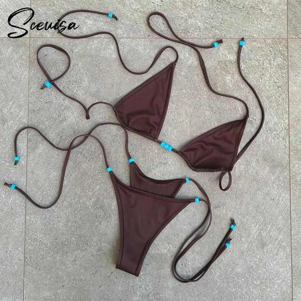 Push Up Sexy Women Swimsuits Female Swimwear 2025 Bikini Set Bathing Suit Brazilian Swimming Suits Beachwear Summer biquini