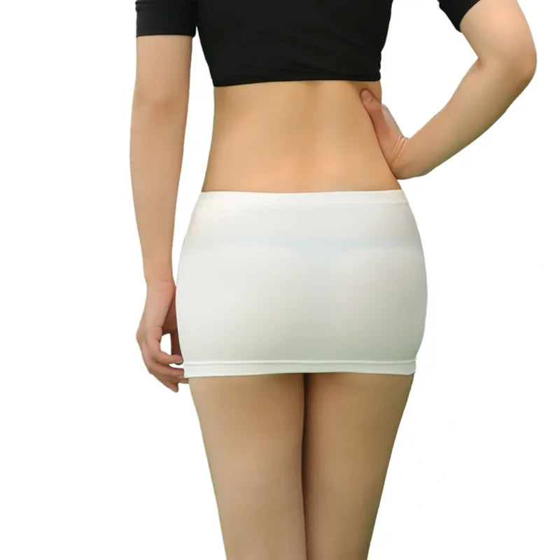 New Micro Mini Skirts Summer Sexy Girls Skirts Fashion Slim Party Skirt Tight Mini Skirts Office Solid Hip Short Skirt