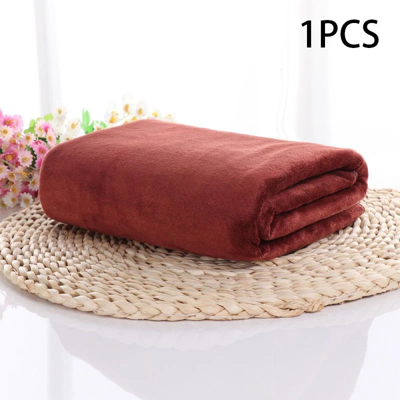 180x200cm super large Microfiber bathtowel soft high absorption quick-drying sports towel travel nofading multi-functional towel