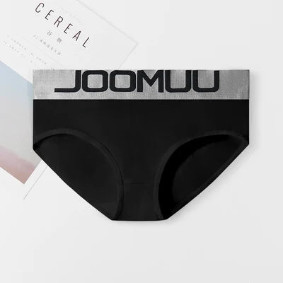 Popular Solid Women's Cotton Panties Boxer Underwear Ladies Breathable Letter Belt Briefs  Sexy Sports Female Knickers Boyshort