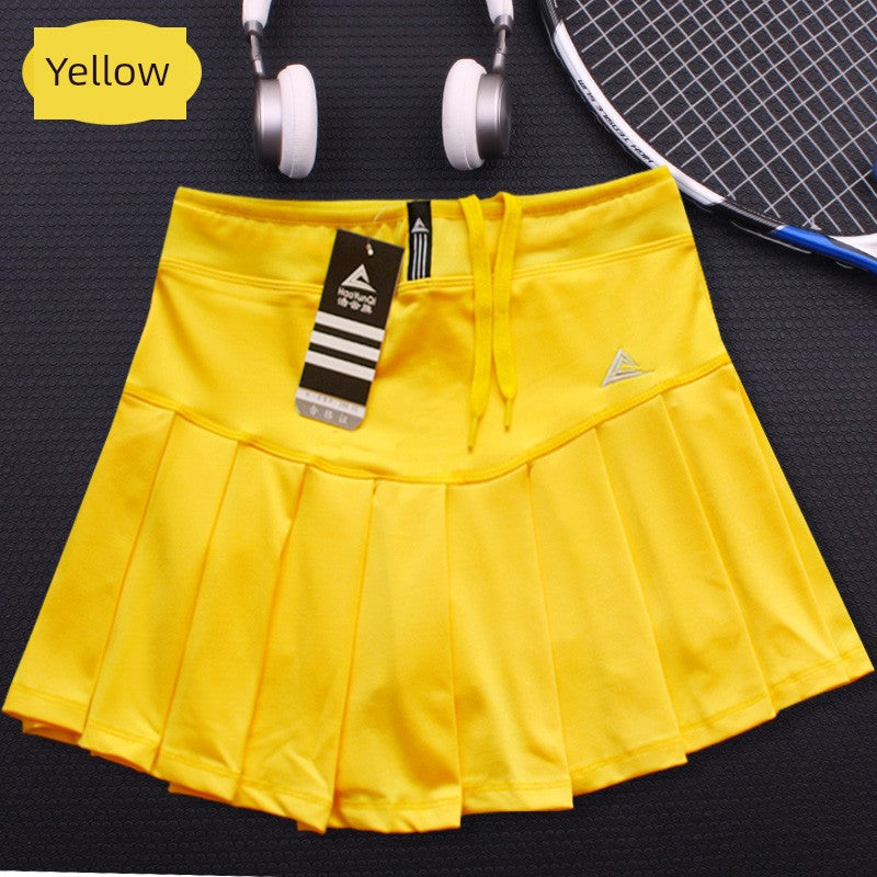 Haoyun Banner Spring and Summer Pleated with Pocket Multi-Color Badminton Clothing