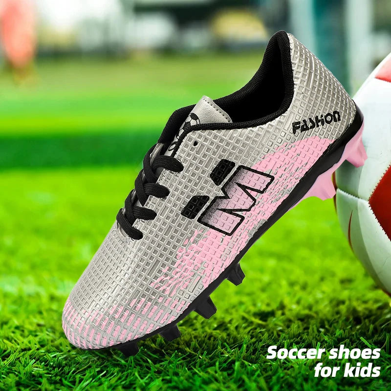 Soccer Shoes Kids Football Boots Kids Outdoor Training Professional Match Cleats Teenagers Sports Sneakers