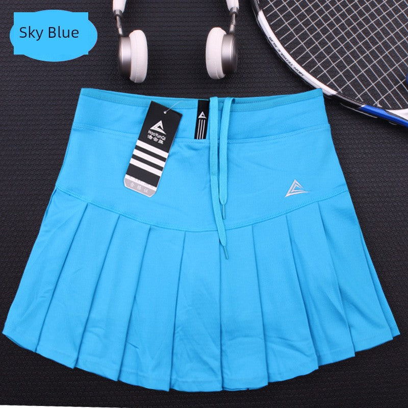 Haoyun Banner Spring and Summer Pleated with Pocket Multi-Color Badminton Clothing