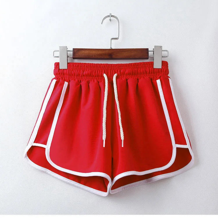 New sports style three part shorts yoga slimming loose cross-border plus size shorts for women