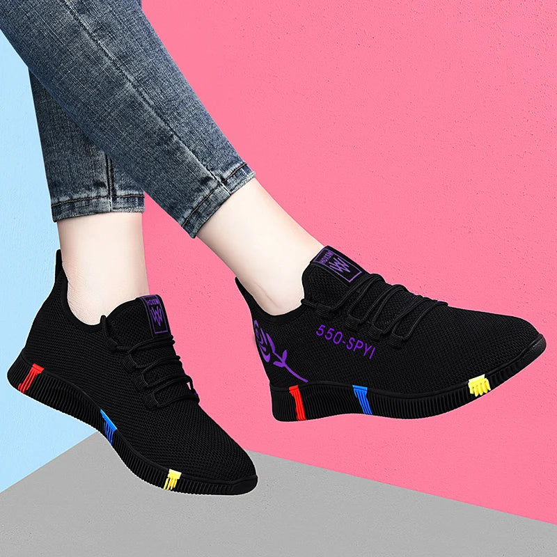 Tenis Feminino 2023 Women Tennis Shoes for Outdoor Sneakers Woman Athletic Breathable Sport Shoes Basket Femme Zapatillas Mujer