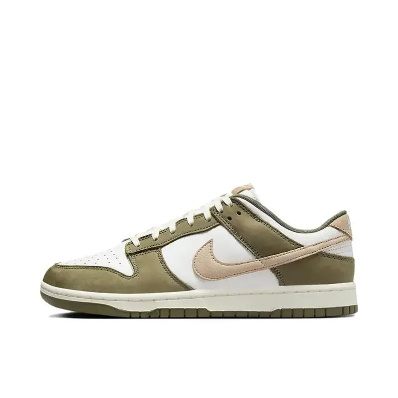 Nike Dunk SP "Spartan Green" Men's and Women's Skateboarding Shoes Synthetic Leather Non-slip Wear-resistant White Green