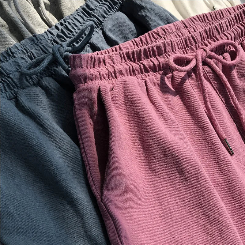 Women Wide Leg Loose Shorts Summer Female High Elastic Waist Drawstring Pocket Outdoor Homewear Sporty Pants CDPF-WYP-K3