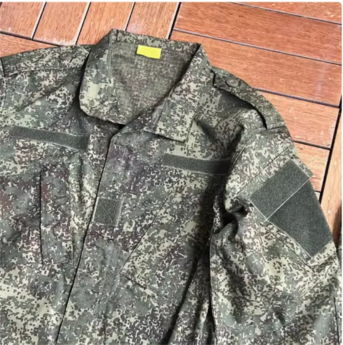 Russian camouflage tactical training uniform