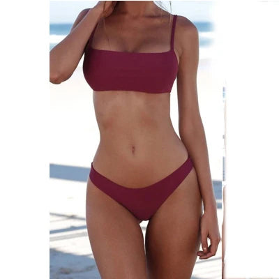 Bikini Set New Women Swimsuit Push Up Bra Briefs Sexy Bikinis Set Female Swim Suit Monokini Beachwear Beach Suit 2 Pcs Bathing