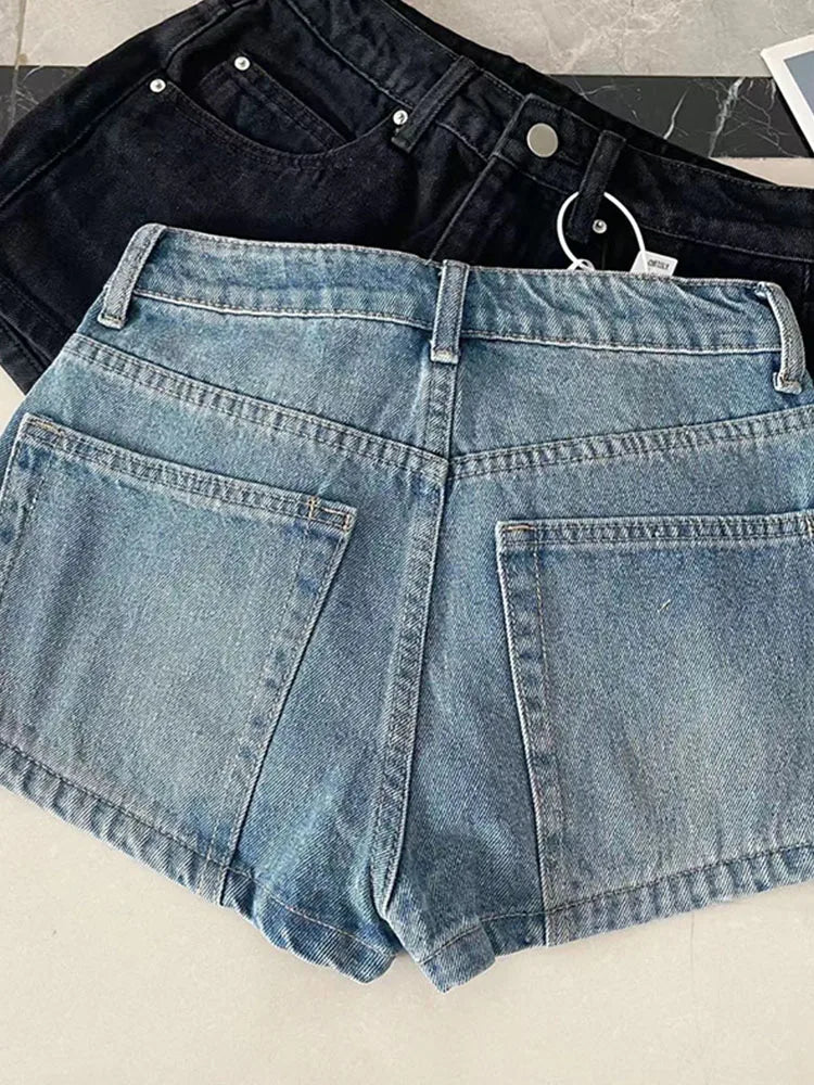 High Quality Denim Skirt New Design Women's Vintage Classical Bottoms Spring Summer Cozy A-Line Skirt 2000s Aesthetic Clubwear