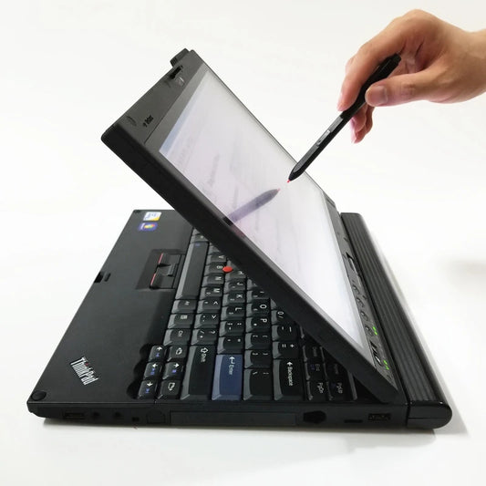 2023 Hot ! for Lenovo Thinkpad X201t i7 8g Laptop Computer with SSD with Wifi Touch Screen Work for Alldata Software Mb Star C4