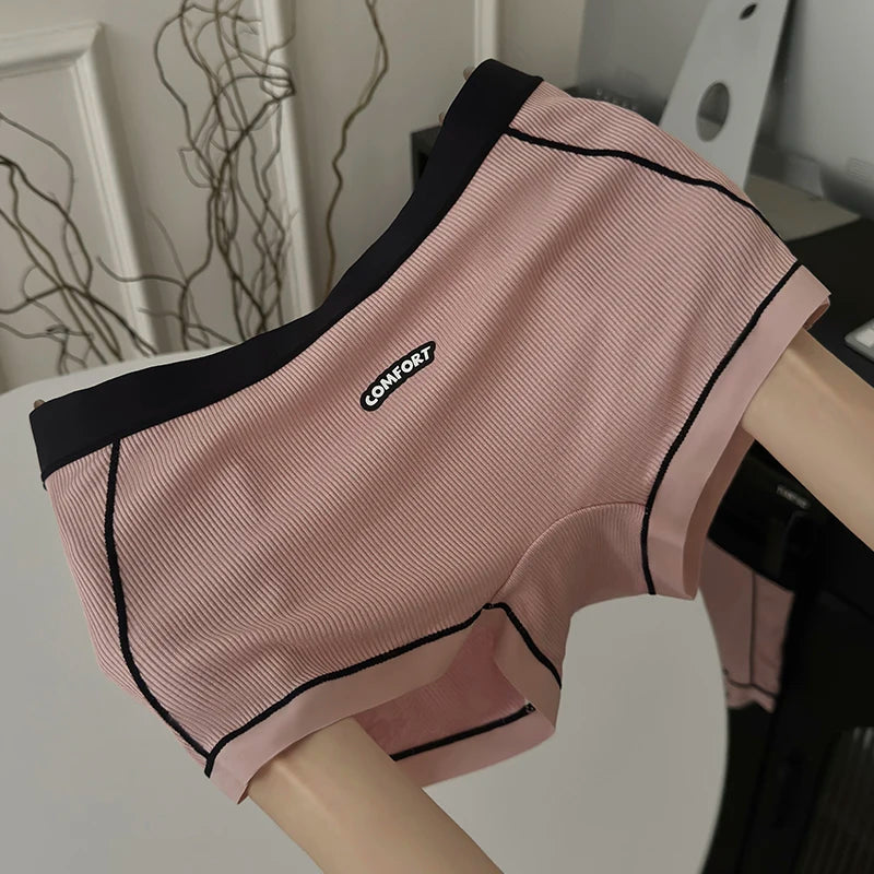 Seamless Panties for Women Sports Lingerie Soft Boxers Femme Women's Belly Girdle Woman Sexy Underware Shorts Underwear Briefs