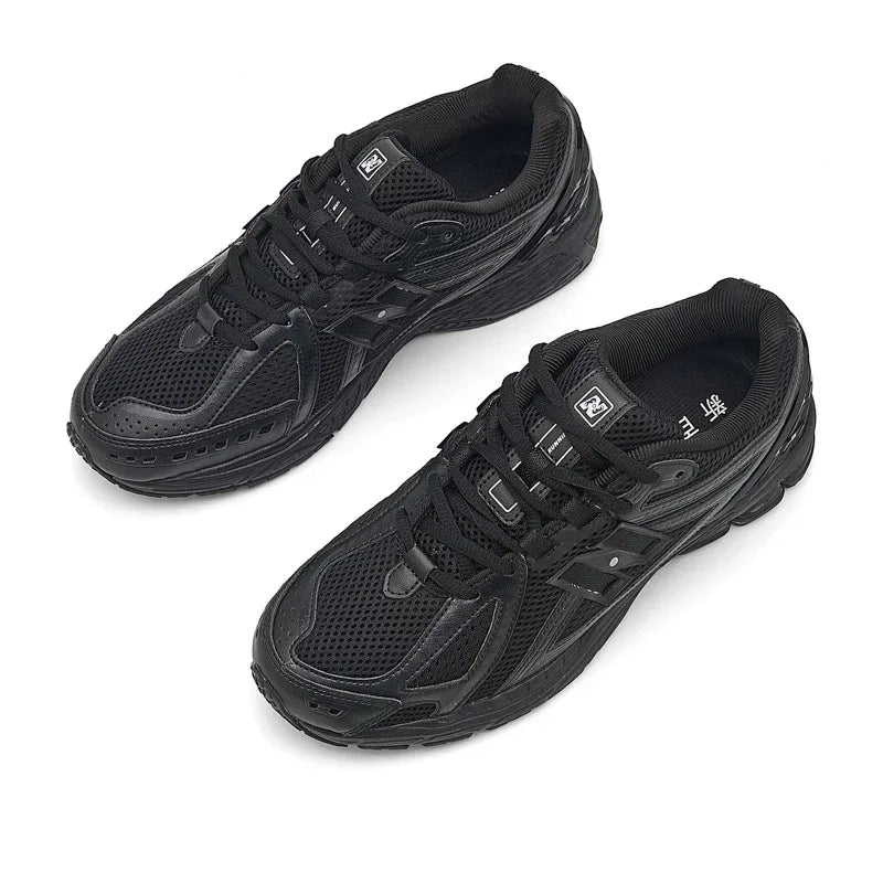 Men's and women's breathable running shoes, Chimseries multifunctional sports shoes, summer dad shoes, 2024 black shoes