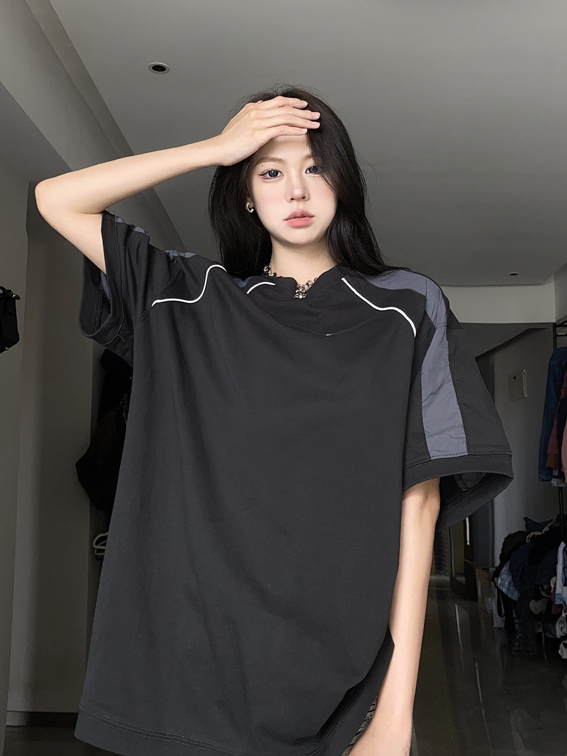 Women's INS Summer Loose Short Sleeve T-shirt Oversize