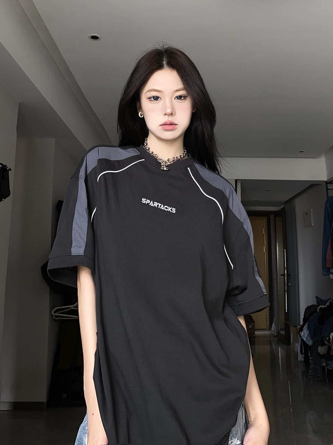 Women's INS Summer Loose Short Sleeve T-shirt Oversize